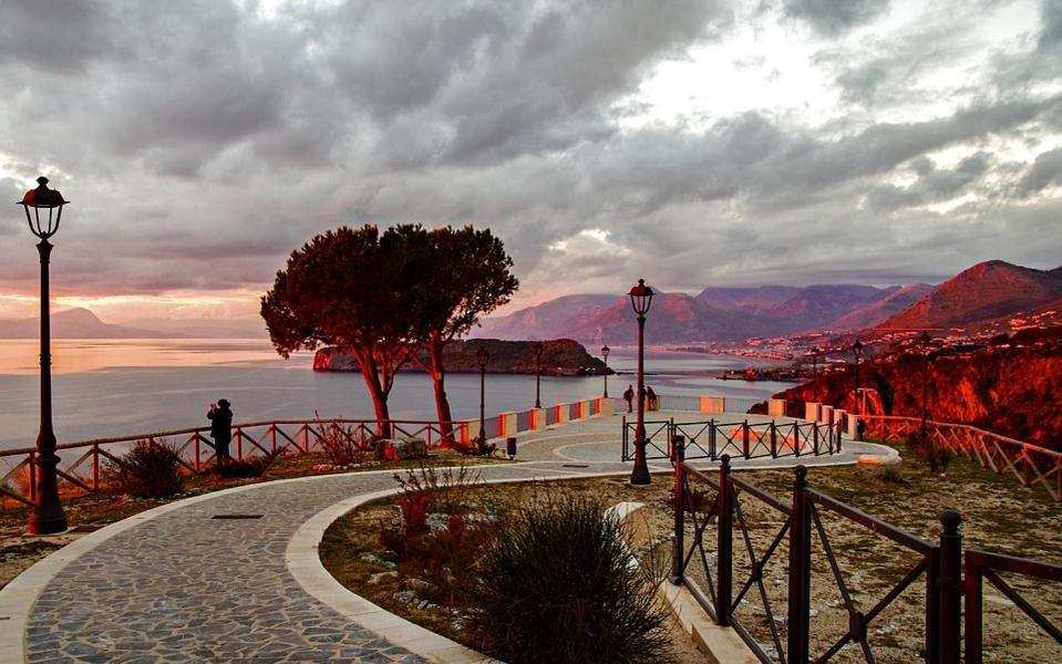 Miramare Bed&Food - Free Parking & Wifi Bed & Breakfast San Nicola Arcella Luaran gambar